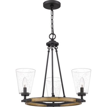Quoizel Hearst Chandelier HST5023MBK